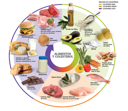 Alimentos que suben el colesterol