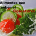 Alimentos que suben el colesterol